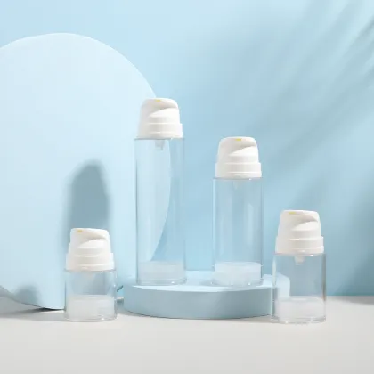 Customized Airless Pump Bottle for Transparent Bottle