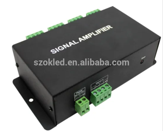 8-Output Dream-color LED Signal Amplifier: Enhancing LED Lighting Experience