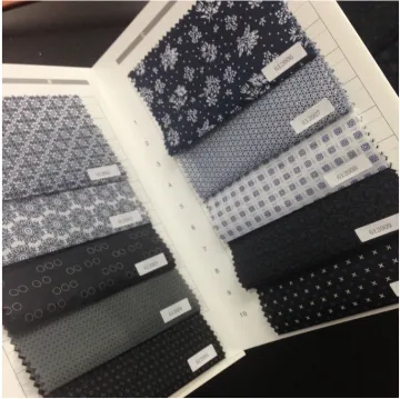CVC 55/45 printed fabric for  men's shirt