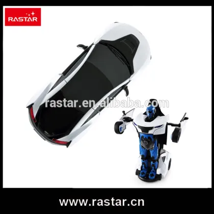 Rastar wholesale kids transform robot remote control toy rc car