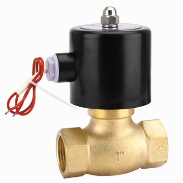 1 Inch US Brass High Temperature Normally Closed Solenoid Valve AC110V-220V DC12-24V