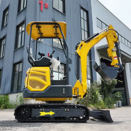 1.8Ton Forest Green Cab Mini Excavator Hydraulic