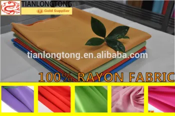 dyed viscose fabric