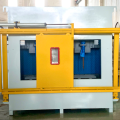 Double-door fully enclosed vibration shelling machine