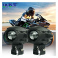 HJG Off-road 12V 60W Laser Waterproof LED Fog Driving Light - Super Bright Mini for Motorcycles & Cars