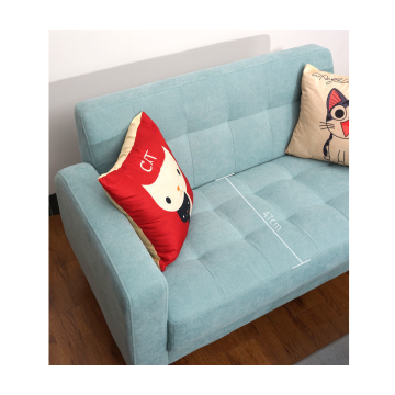 Canapé simple deux places en tissu design moderne