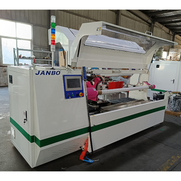 Log Rolls pelekat ketuk mesin pemotong aci tunggal