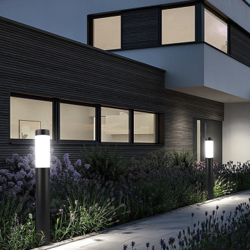 DAWN LED Bollard Light: Waterproof Outdoor Aluminum Landscape Park Lawn Light (50cm/60cm)