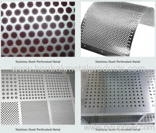 Stainless Steel Perforated Metal Mesh 