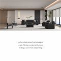 Silla de salón semicírculo moderna