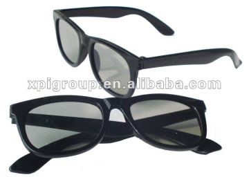 plastic frame Linear or Circular polarized 3d glasses for IMAX