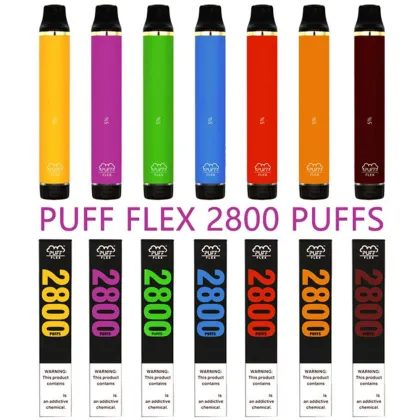 2800 Puffs Vape Pen Puff Bar Puff Flex