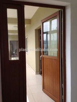 Customized upvc door and window lamination pvc door