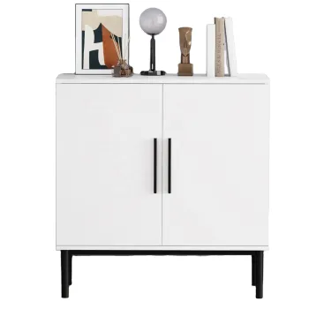 Modern Wooden Console Table with Kitchen Storage Cabinet for Living Room - For Sale