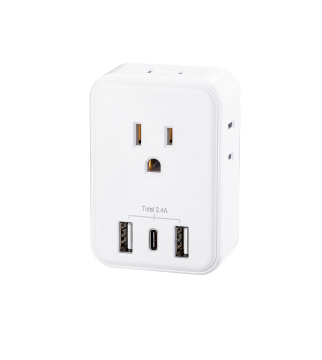 Durability and Convenience: The BNC-60/U182 4+3 USB Wall-Tap Power Adapter