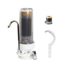 Système de filtre à eau de comptoir filtrait