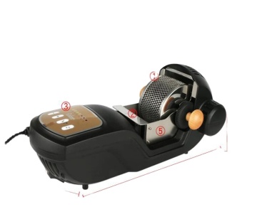 230V Home Electric Coffee Roaster - Hot Air Bean Roasting Machine (200g, 8-10 Mins)