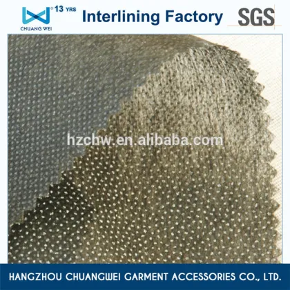 Hangzhou fusible non woven interlining,cloth interlining fabrics