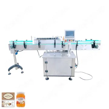 Automatic Glass and Plastic Bottle Label Dispenser Machine