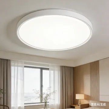 LED ceiling fixture for interior warmth