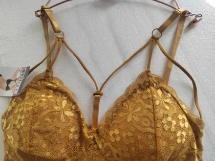 Lace Bra and Panty Set for Women - Push Up Full Lace Bra Stock