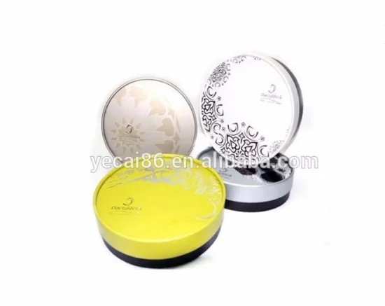 Luxury wholesale custom printed Cosmetic packaging box with powder