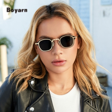 Steampunk Metal Frame Sunglasses - UV Protection Sun Glasses for Men and Women