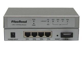 1 Port FX 4 Port TX Ethernet Fiber Optic Switches Router 20