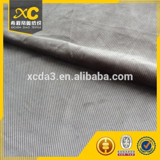 cotton woven dyed 11 wales corduroy suit fabric