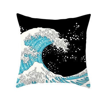 Cotton Velvet Cushion Covers Custom Design Heated Printed Pillow Case Supplier