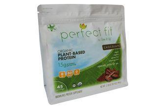 Chocolate Food Grade Flat Pouch Packaging Plastic Pouches W