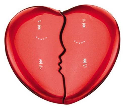 Oem 1gb, 8gb Heart Shape Usb Abs Mini Clips Mp3 Players Gift For Lovers On Valentine's Day