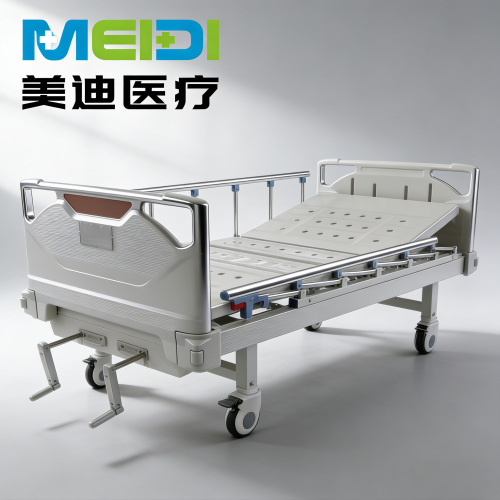 Wholesale Double Manual Hospital Bed Punching Board with Anti-Collision Wheels