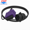 OBD2 a J1939 OBD Cabos para GPS do caminhão