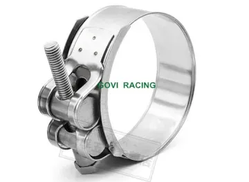 HD Pipe Hose Clamp 73-79mm Stainless Steel