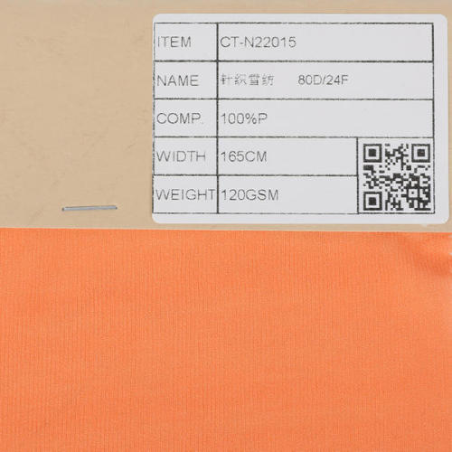 Polyester Knit Chiffon Lining Fabric