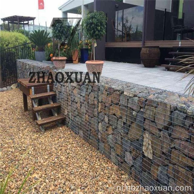 Gabion Box Lasted Square Gabions for Flood Protective