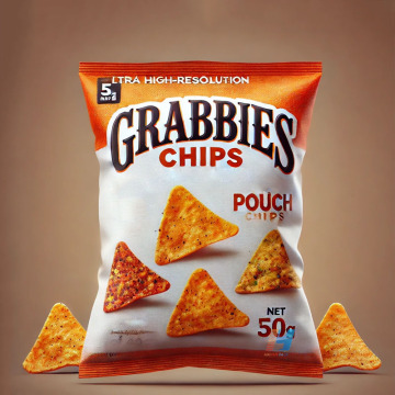 Custom Printed Laminated Potato Chips Foil Bags