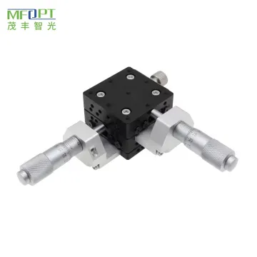 MPV40-2CR: 40x40mm XY Stainless Steel V-Grooved Crossed Roller Bearing Manual Stage