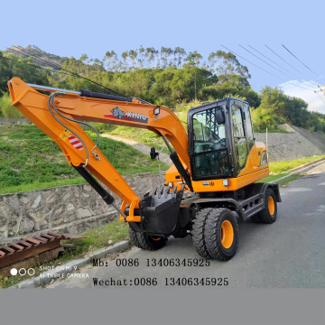 2021 hot sale 6ton wheel excavator XN75B