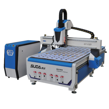 SUDA G7 1325 CNC Router with Oscillating Blade and Vibrating Knife for Foam and Leather with 3-in-1 Control System