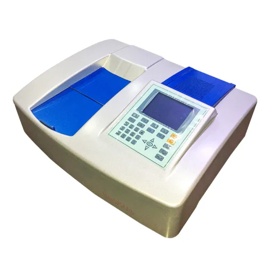  DRAWELL Double Beam UV-VIS Spectrophotometer with Large LCD Display 