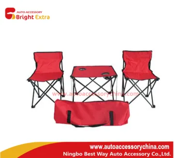 Folding Table and Chair Set with storage bag