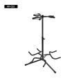 Aksesoris gitar triple guitar stand disesuaikan