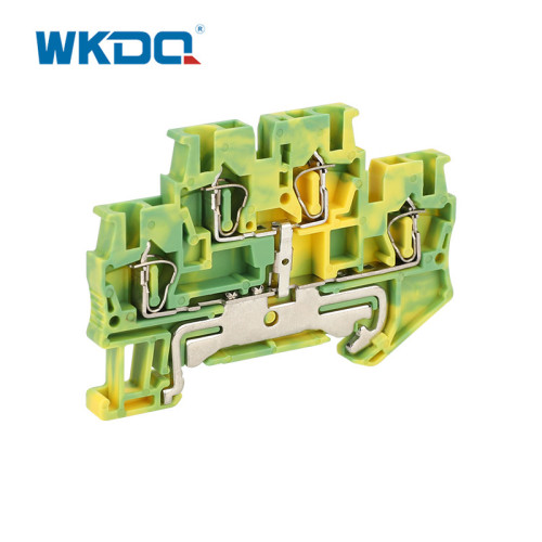 Double Layer Grounding Terminal Blocks