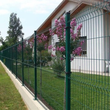 Powder Coated Wire Mesh Panel 3D for Fencing