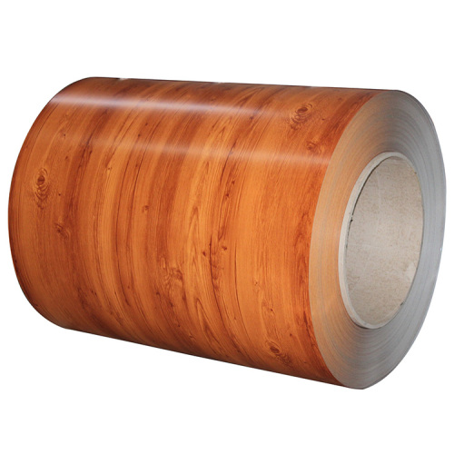 Wood grain PPGI steel coils