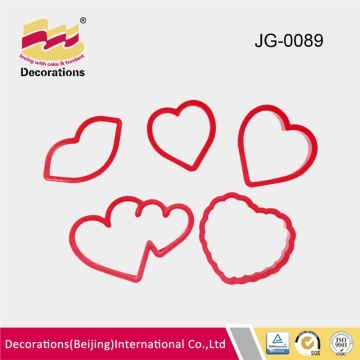 Hot seller high-healed shoes/skirt/hat/hand bag cookie cutter mould