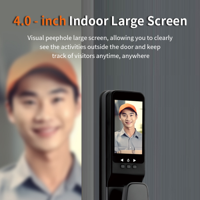 Опознавание лиц безопасности ладони для цифровой карты блокировки карты