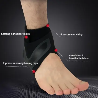 Breathable Ankle Support Brace Elasticity Djustable Ankle Sports Ankle Sleeve Climbing Protective Gear Anti-sprain Ankle Sleeve